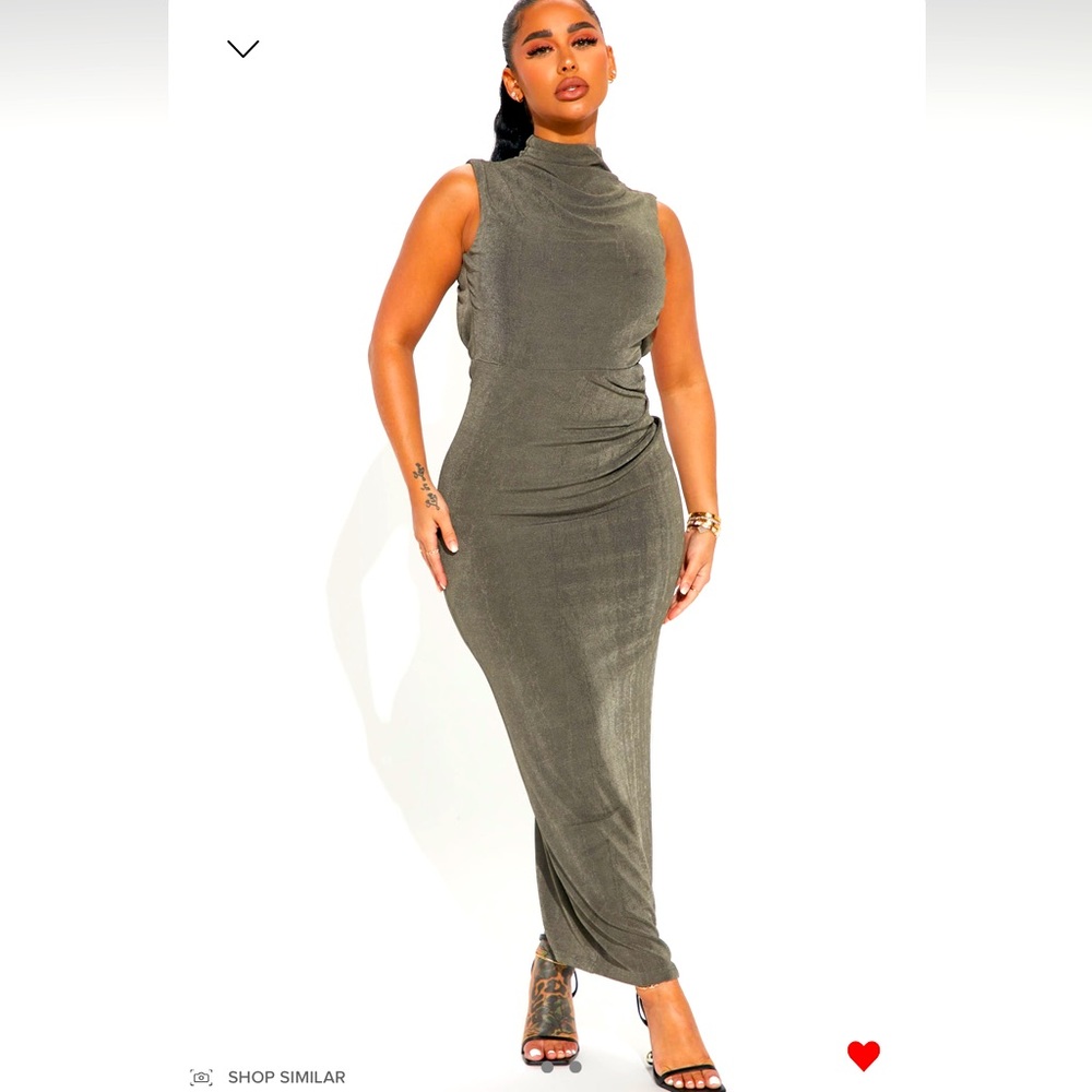 Layla Maxi Dress in Olive - NWT never worn!